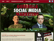 Tablet Screenshot of guerrillasocialmediahq.com